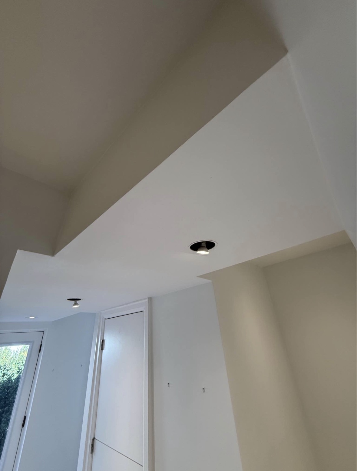 Finished ceiling repair from another angle